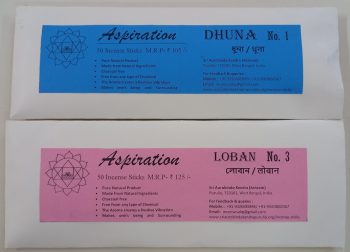 Aspiration 8" 100 Incense Sticks